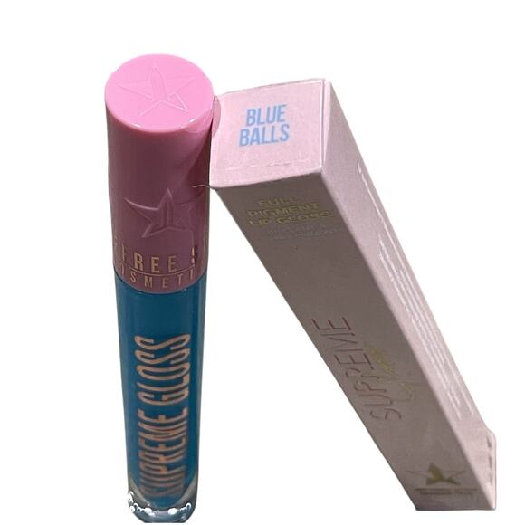 Jeffree Star Supreme Lip Gloss NIB Blue Balls - Picture 3 of 4